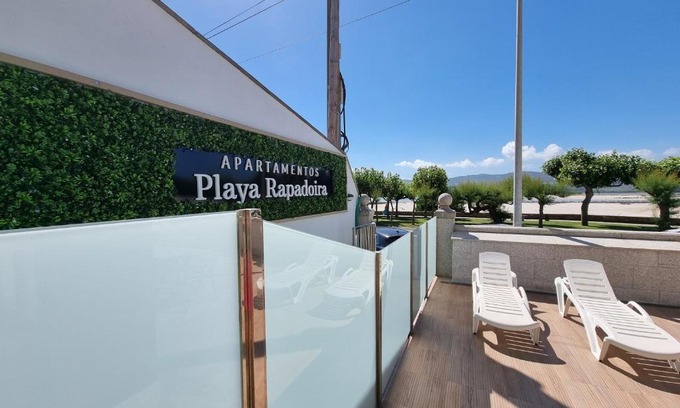 Fazouro Apartment | Foz Playa Rapadoira - Bajos con terraza