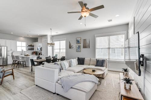 Galveston House | Galveston Home with Decks and Views, Walk to Beaches!