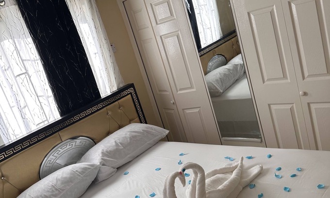 Spanish Town House | Gated community, homely and comfortable house close to local shop and beach.