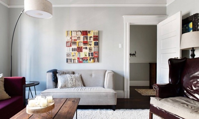Polk Gulch House | Gather Round the Fire Pit at a Period Russian Hill Flat