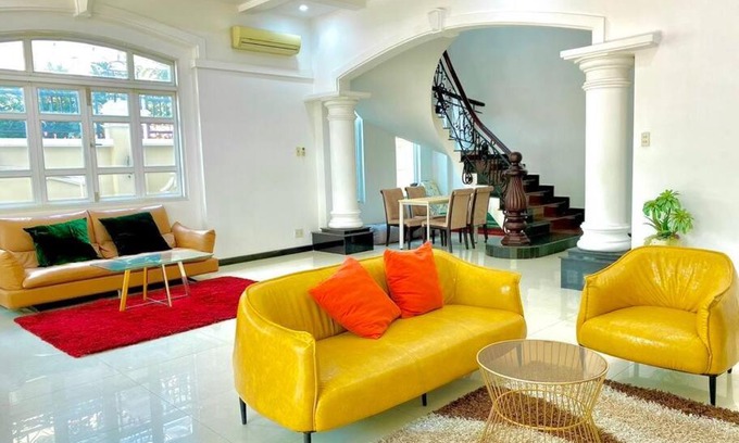 Thao Dien Villa | Gem Villa 15, biệt thự 8 phòng ngủ lớn, hồ bơi lớn