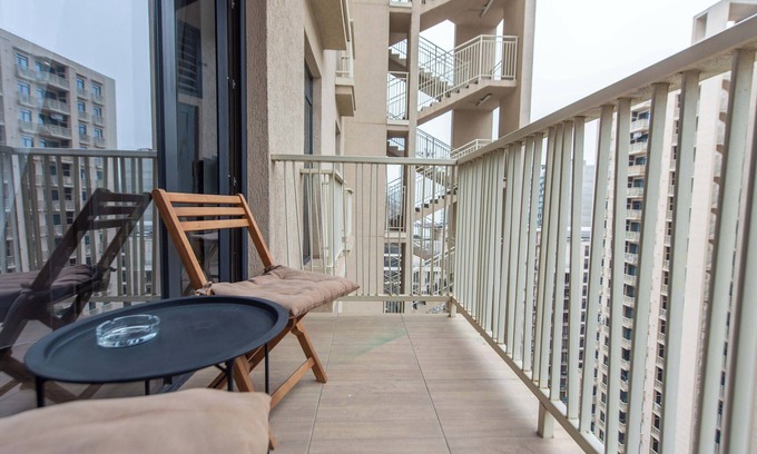 Saburtalo Apartment | GG Home – Homely 2BR on 16th Floor for Families