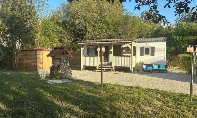 Verlin House | Gite la Coline des Rois Mobile home rental short stay