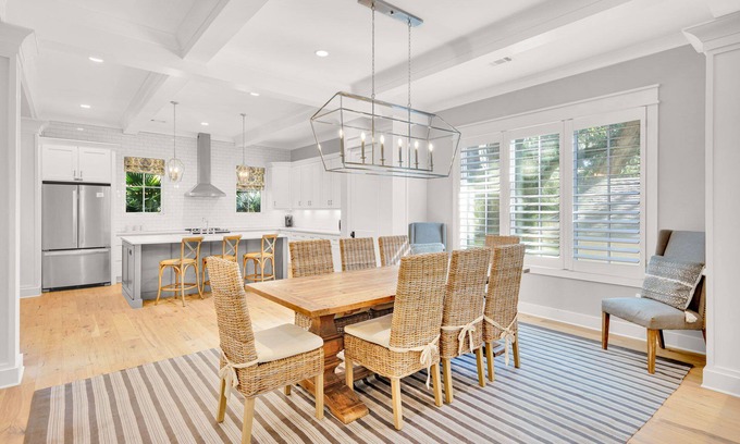 Lawton Woods House | Gorgeous Sea Pines home with a saltwater pool and pet-friendly!