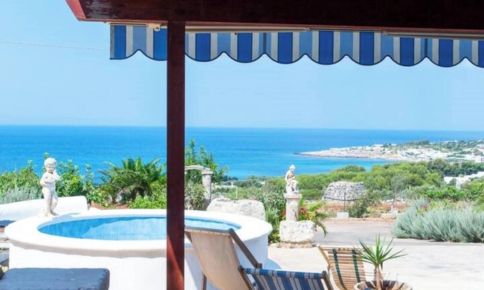 Marina di Felloniche Apartment | Gran Appartamento Felloniche Sea View, Castrignano del Capo, Italy