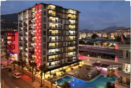Alanya Apartment | Granada City Alanya Luxury Appartment 800м от пляжа Клеопатра