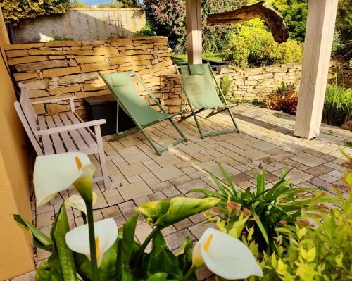 Guemar Apartment | Grand T3, 2 chambres, jardin au calme - Gîte du Photographe