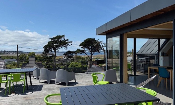 Penvenan Ski Chalet | Grande dune · Grande Dune Sea view rental in Port