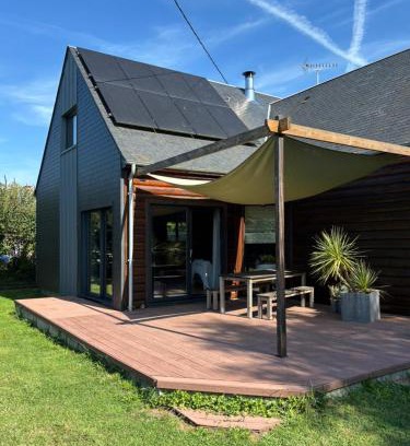 Saint-Germain-sur-Ay House | Grande maison en bois eco-responsable proche de la mer