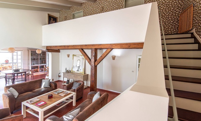 Baron Villa | Grande Maison Familiale Avec Piscine et Terrain Arboré