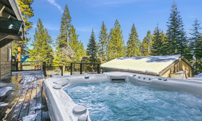 Comstock Acres House | Granlibakken Getaway by Tahoe Getaways - West Shore Retreat-Central Location-Hot Tub-Dog Considered-Near Skiing