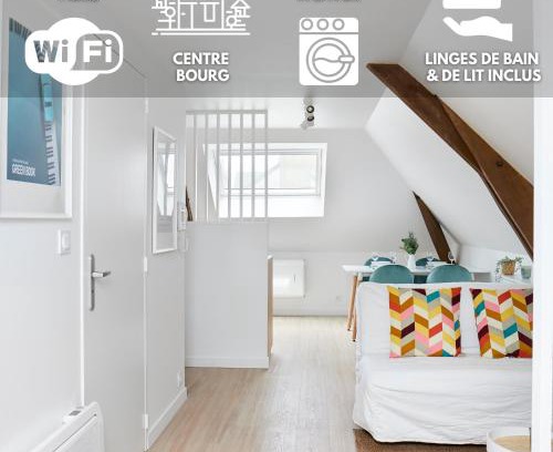Saint-Mars-la-Jaille Apartment | Green Book - Wifi fibre/Linge/Accès Cour