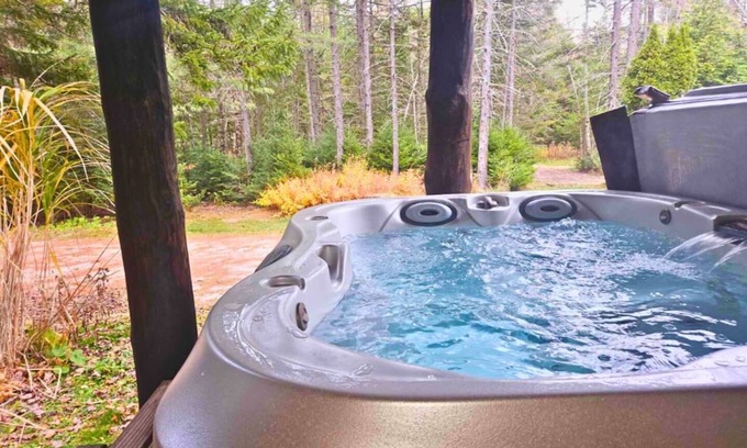 Mount Holly House | Green Mtn Haven Dog Friendly Hot Tub Okemo