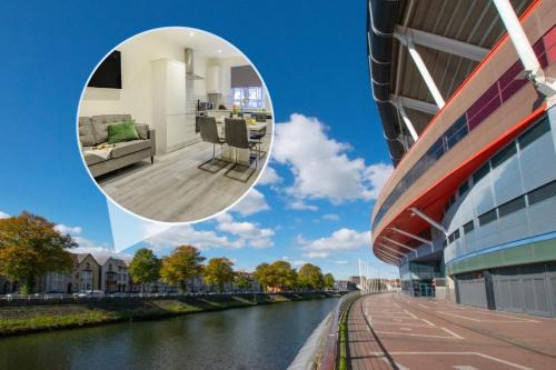 Riverside Apartment | Hafan y Ddinas Cardiff Apartment 2