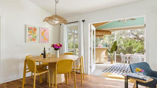 Vilano Beach House | Haven Grove Beach Bungalow w Hot Tub Game Room Blocks from the Water