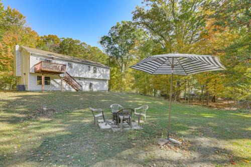 Otisville House | Hike, Ski and Explore Otisville Retreat with Yard!