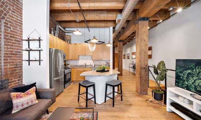 Ballpark Apartment | Historic City Loft - Prime Location Downtown! New