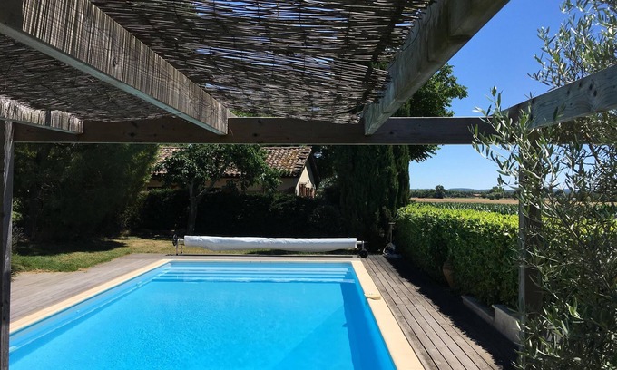 Rabastens House | Holiday house with pool close Toulouse and Albi- 4*- pet friendly