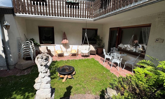 Oberweisenborn Apartment | Holiday rental with 2 bedrooms, private terrace and garden, Wifi, Pet-friendly