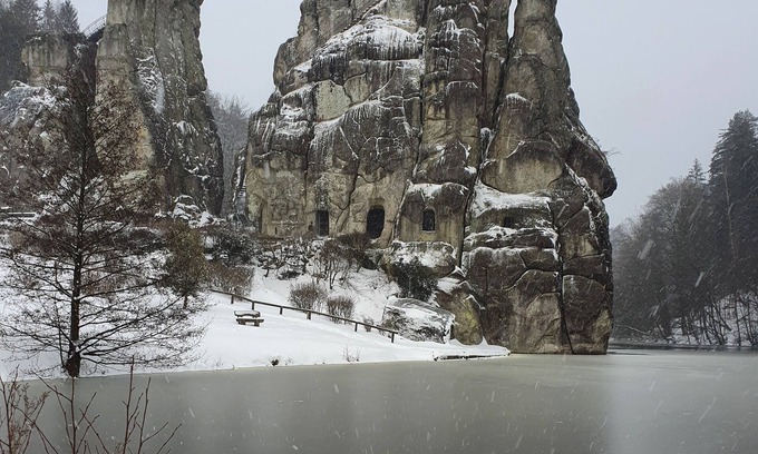 Holzhausen-Externsteine Apartment | Holidays at the Externsteine