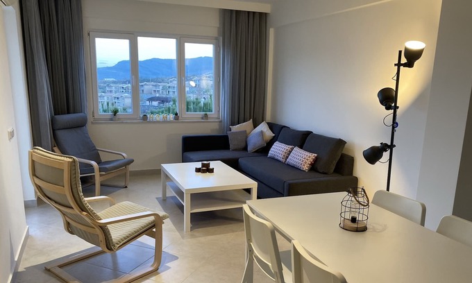Soke Apartment | Homely 2 bed apartment, 11 pools, golf course, balcony, kitchen, stunning views!