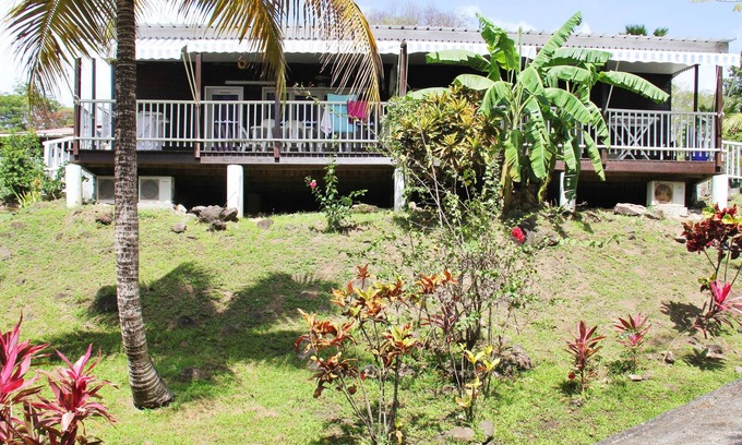 Bouillante House | Homerez - 150 m away from the beach! Beautiful bungalow for 4 ppl. at Bouillante