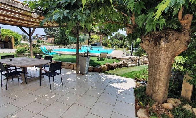 Beziers Villa | Homerez - Spacious villa in Béziers with private pool and jacuzzi
