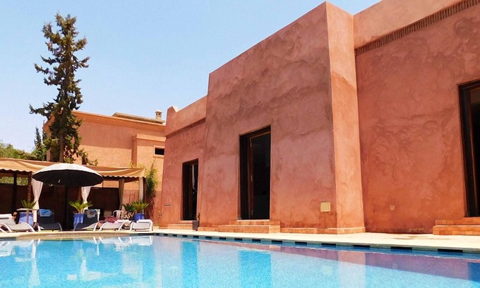 Menara Villa | Homerez - Villa for 10 ppl. with swimming-pool, garden and terrace at Marrakech
