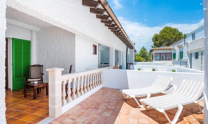 Canyamel Apartment | Hostal Boutique Canyamel - 108 Double Room with Private Terrace, Wi-Fi, and Air Conditioning