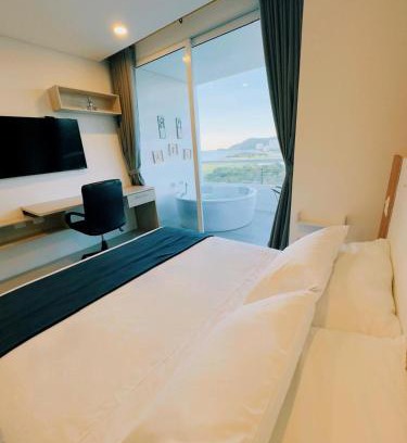 Santa Marta Apartment | Hotel Porto Horizonte - Suite de Lujo con Jacuzzi