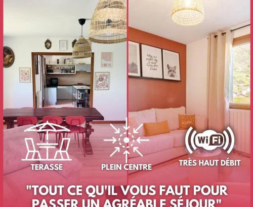La Celle-sous-Gouzon House | House for 11 people, 2 intimate and friendly apartments