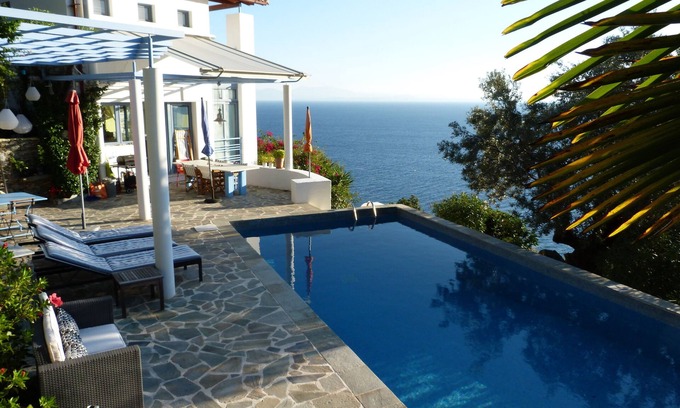 Livadi House | House with private swimming pool and sea, with outstanding view