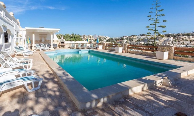Santa Maria Estate Villa | Huge Villa with Pool, BBQ and Spectacular Views