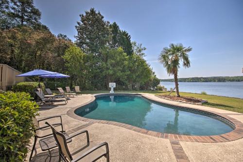 Camden House | Impeccable Home with Dock and Pool on Lake Wateree!
