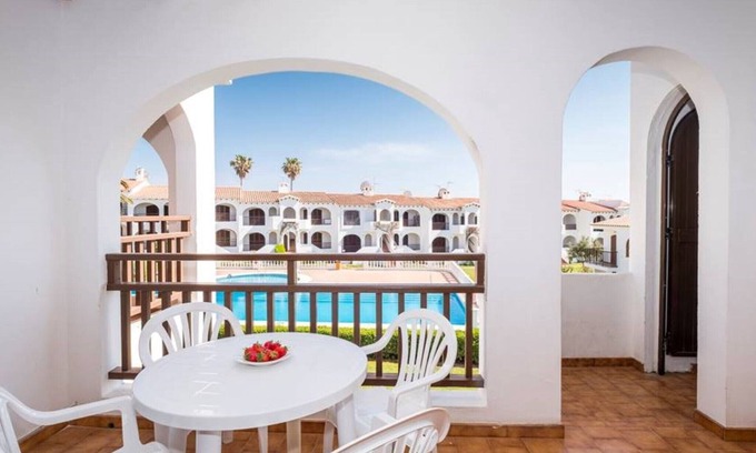 Sant Jaume Mediterrani Apartment | In Holiday Resort with Pool and Balcony - Girasol Garden Superior 2 A