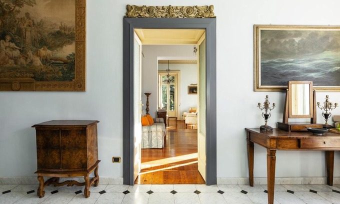Massafra House | In the Basement a Comfortable Laundry room and the Cellar