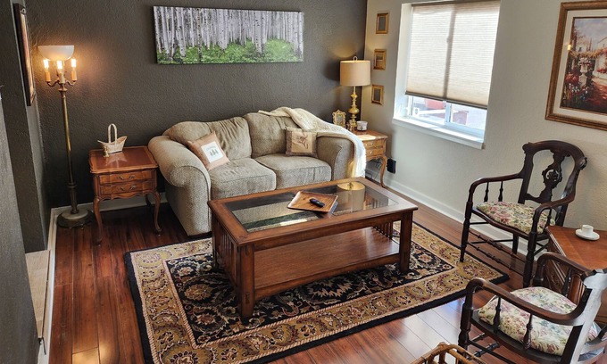 Colorado Springs Cottage | In The Heart Of OCC, Views, Balcony, Walkable, New!