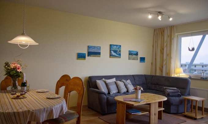Staberdorf Apartment | Inselblume 30 - Rustic vacation home with sea view in Staberdorf
