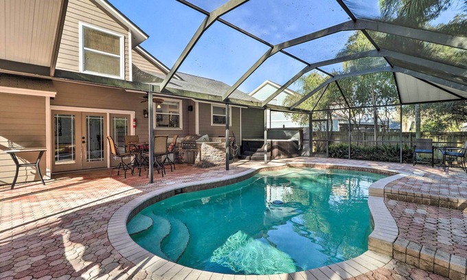 Golden Glades - The Woods House | Jacksonville Vacation Rental w/Private Pool!