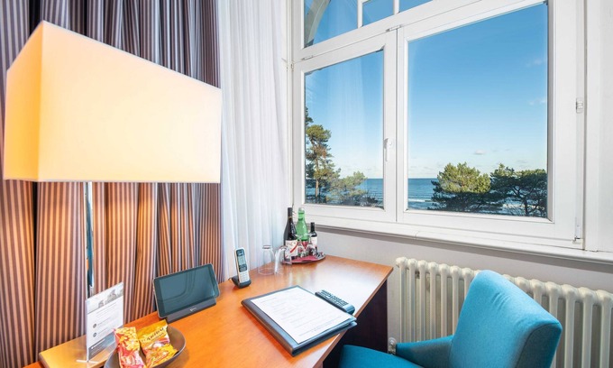 Binz Apartment | Junior suite with panoramic sea view - Hotel Villa Belvedere