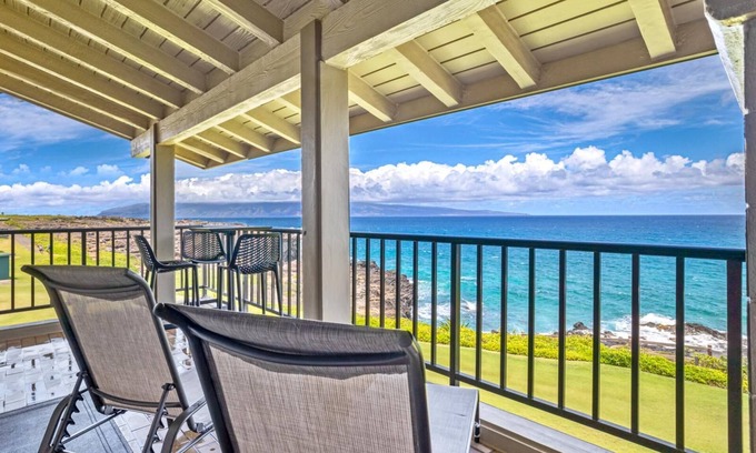 Napili Condo | K B M Resorts: Kapalua Bay Villa Kbv-26b1, Ocean Front Gorgeously Remodeled 1 Bedroom, Includes Rental Car!