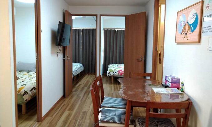 Kaminarimon Apartment | Kaminarimon 3/F 3 bedrooms, 5 beds, 2 to