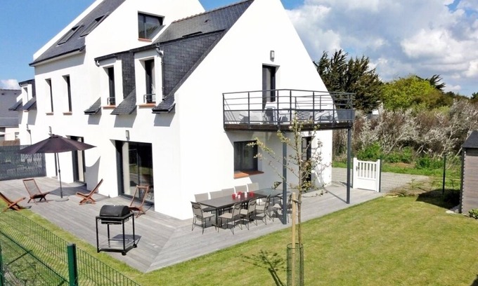 Saint-Pierre-Quiberon House | KERPI, recent house with VERY NICE BEDROOMS, 3 minutes WALK from the beach
