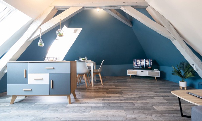 Ecommoy Apartment | L'Iris - Centre-ville - 3p - Rêve au Mans