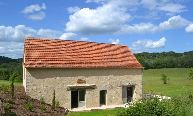 Cajarc House | La Grange de René with wood-fired Nordic bath