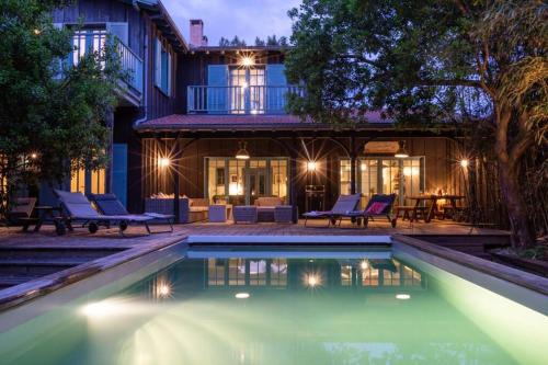 Cap-Ferret Villa | La Villa du Phare - 240 m² avec 5 chambres piscine