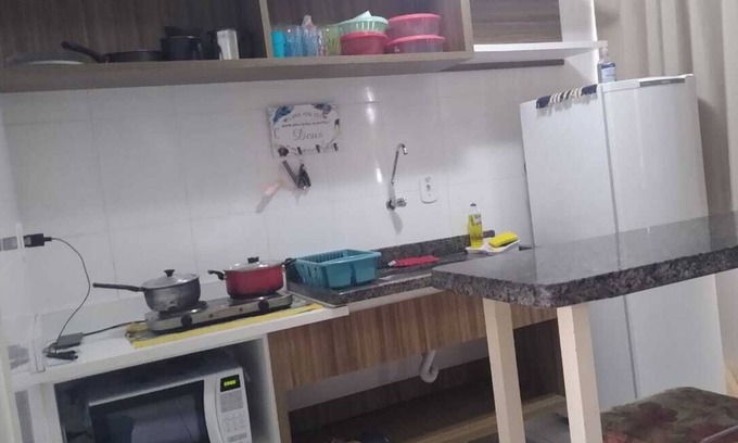Setor Lagoa Quente House | Lacqua Diroma Clube lll Flat Aconchegante Para sua Família, Acomoda 5 Pessoas
