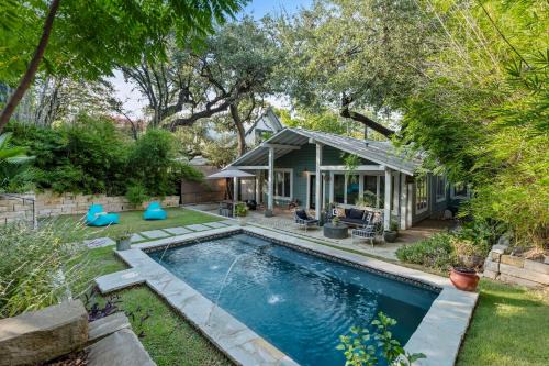 Travis Heights House | Ladybird Villa - Heated Saltwater Pool - Walk to SoCo
