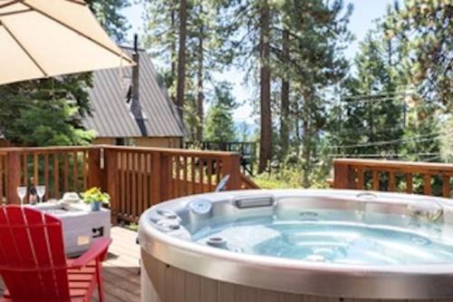 Kings Beach House | Lake Views, Pet-Friendly Cabin with Hot-Tub in King's Beach