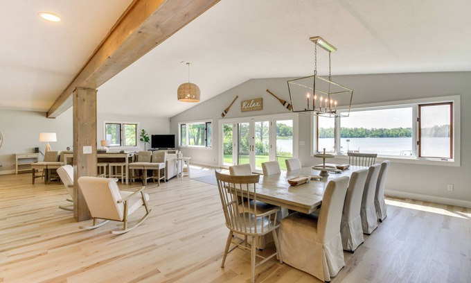 Brainerd Cabin | Lakefront Home on 17 Acres: 9 Mi to Dtwn Brainerd!